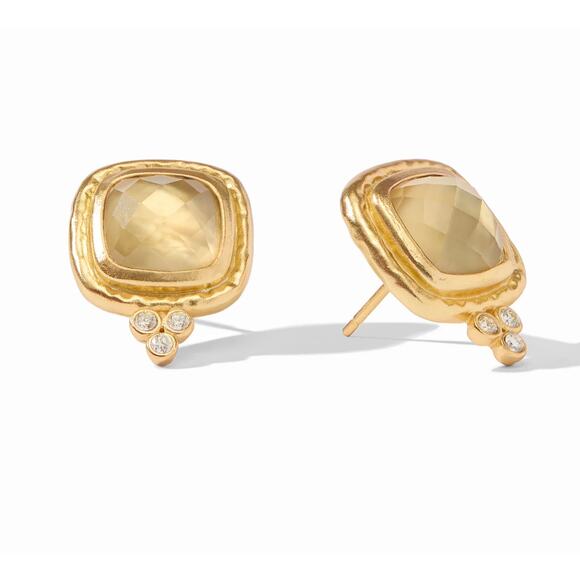 Julie Vos Jewelry - Julie Vos Tudor Stud Champagne